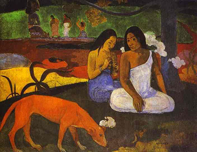 Arearea (Joyousness) by Paul Gauguin